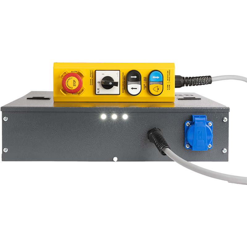 EN 81-20/50 Kabin Üstü Revizyon Kutusu - Buton Grubu El Terminalinde